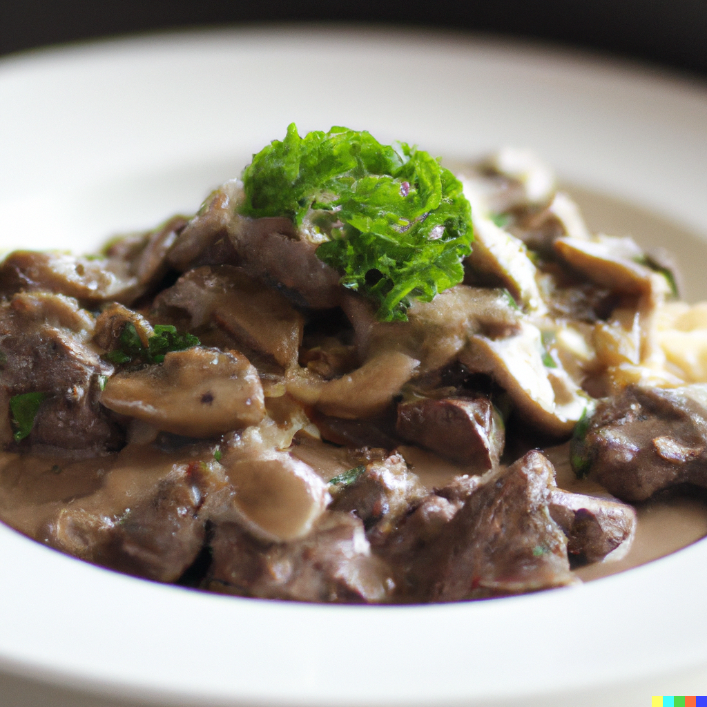 Beef Stroganoff